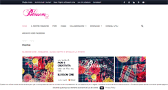Desktop Screenshot of blossomzine.eu